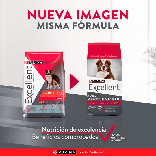 Pack 2x Purina Excellent Maintenance Perro Adulto 15kg