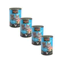 Pack 4x3 Leonardo Latas Quality Seleccion Kitten 400 gr