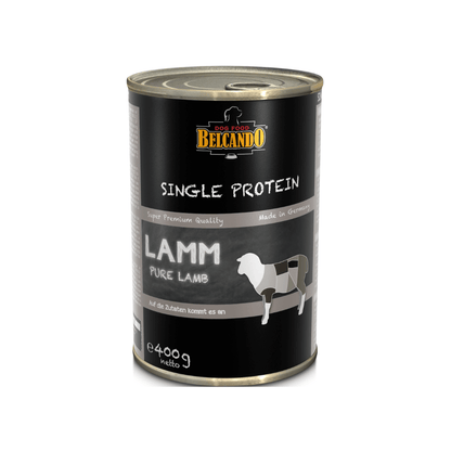 Pack 6x Belcando Lata Single Protein Cordero 400gr