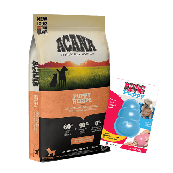Pack Acana Puppy & Junior 11.3kg + Kong Puppy M