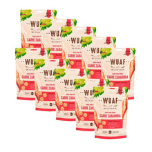 Pack 10x Wuaf Snack Receta Casera Carne Zanahoria 100gr