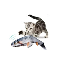 Marben Pets Peluche Pez Carpa con Catnip al Interior Carga USB