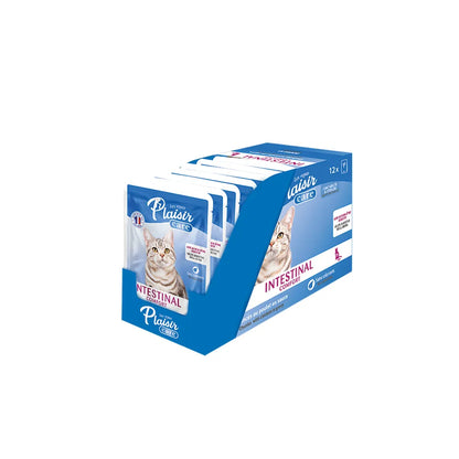 Plaisir Care Gato Adulto Confort Intestinal 12 x 85 g
