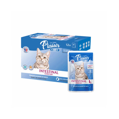 Plaisir Care Gato Adulto Confort Intestinal 12 x 85 g