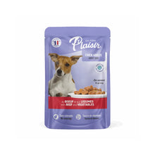 Plaisir Perro Adulto Vacuno y Vegetales 100 g