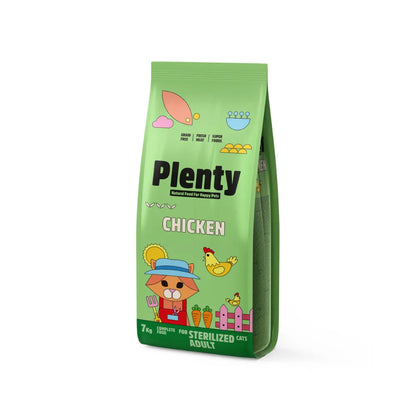 Plenty Gato Adulto Esterilizado Pollo 1,5 kg