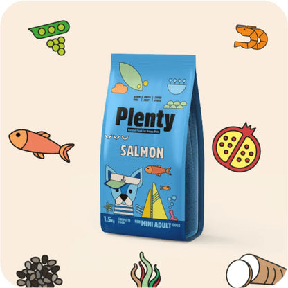 Plenty Perro Adulto Mini Salmón 1,5 kg