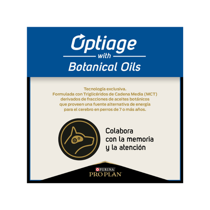 Pro Plan Perro Active Mind 7+ Razas Medianas y Grandes 15Kg