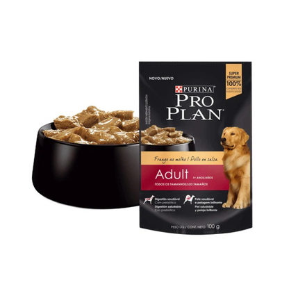 Pro Plan Pouch Carne Perros Adultos