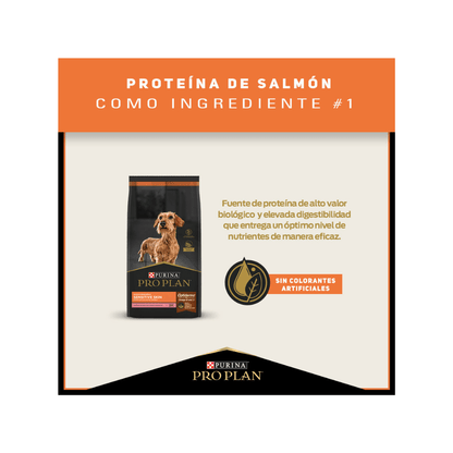 Pro Plan Sensitive Skin Perro Razas Medianas y Grandes