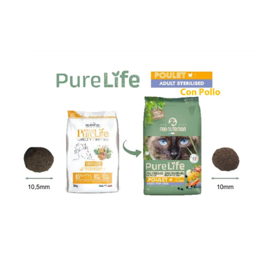 Pure Life Flatazor - Gato Adulto Esterilizado Pollo