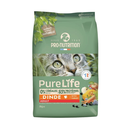 Pure Life Flatazor - Gato Adulto Pavo