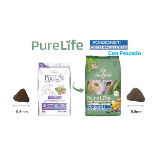 Pure Life Flatazor - Gato Senior Esterilizado 8+