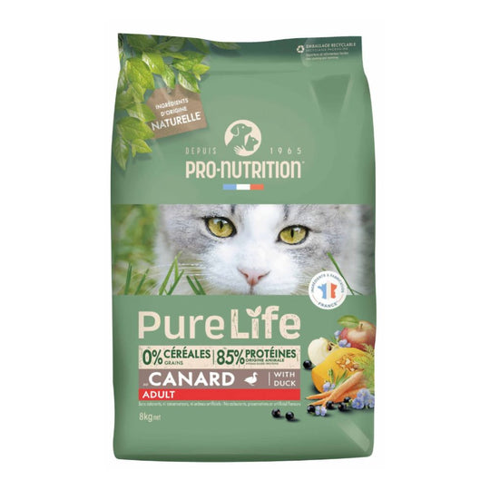 Pure Life Flatazor - Gato Adulto Pato