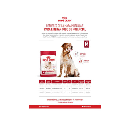Royal Canin Medium Adulto 12 k