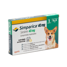 Simparica 40 mg (10 a 20kg) 1 Comprimido
