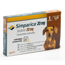 Simparica 5 - 10kg (20mg) 1 Comprimido