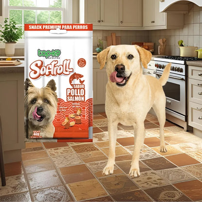 Snack Top K9 Softroll Salmon 40Gr