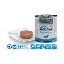 Vet Life WF Lata Perro Hipoalergenico Pescado 300 g