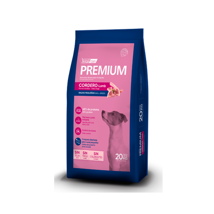 Vitalcan Premium Perro Raza Pequeña Cordero