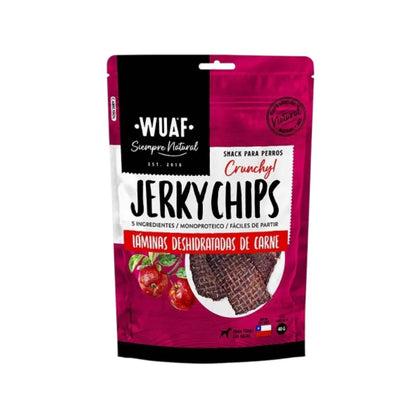 Wuaf Jerky Chips Carne Orégano 40Gr