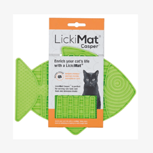 Lickimat Casper Verde Gatos
