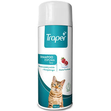 Shampoo Traper Espuma Seca Gato 170 Ml